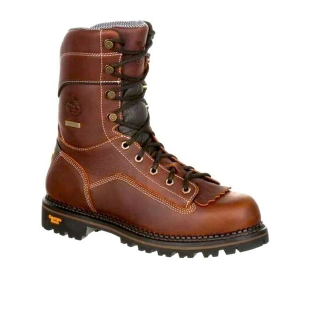 Georgia Boot AMP LT Logger Composite Toe Low Heel Waterproof Work Boot Size‎ 14W